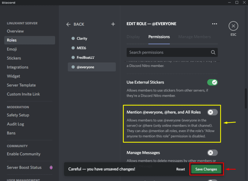 Difference Between @everyone and @here on Discord – Linux Consultant