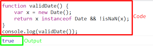 How To Check If A Date Is Valid Or Not Using JavaScript