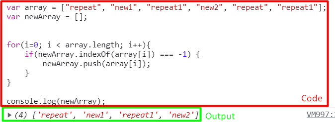 how-to-get-all-unique-values-and-remove-repeating-values-in-a-javascript-array