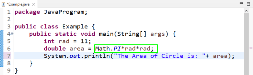 How to Use Pi in Java