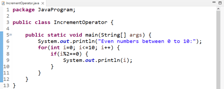 What Does i++ Mean in Java