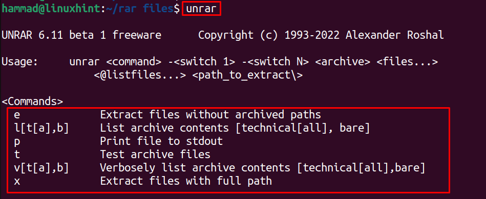 how-to-extract-rar-files-in-ubuntu-22-04