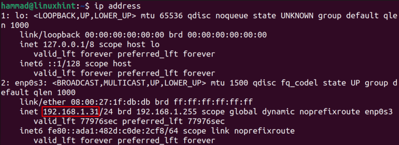 How to Find my IP Address in Ubuntu 22.04