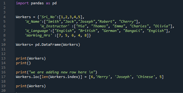 pandas-add-row-to-dataframe