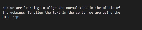 Markdown Center Text