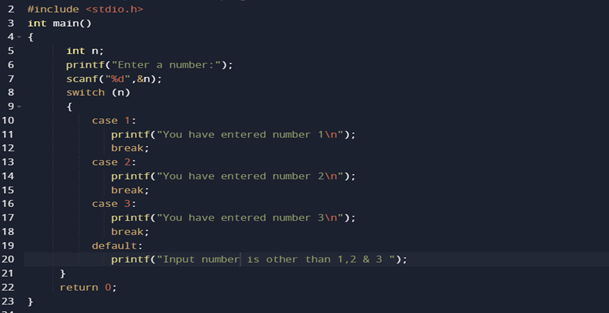 Why We Use Break Statement In C