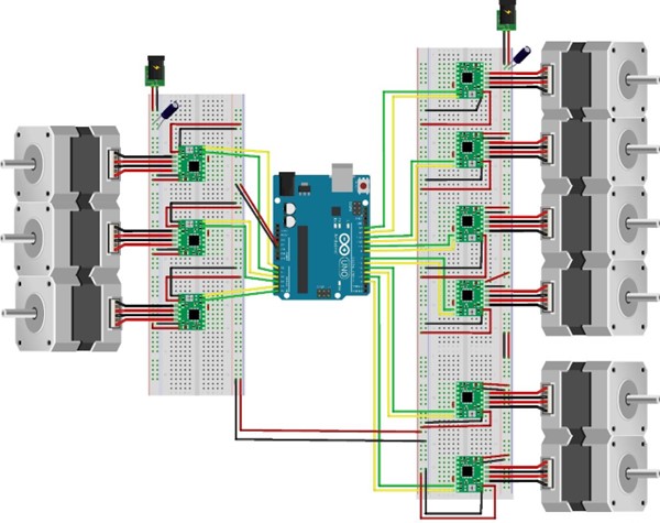 stepper motor arduino code