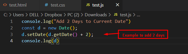 How To Add Days To Current Date In JavaScript