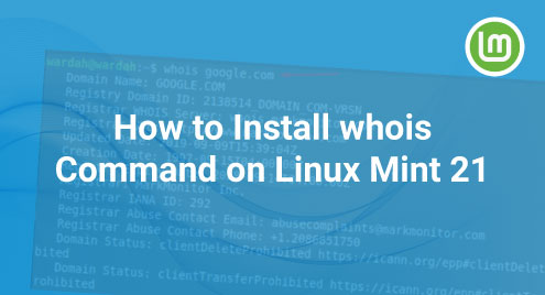 How to install whois on Ubuntu / Debian Linux - nixCraft