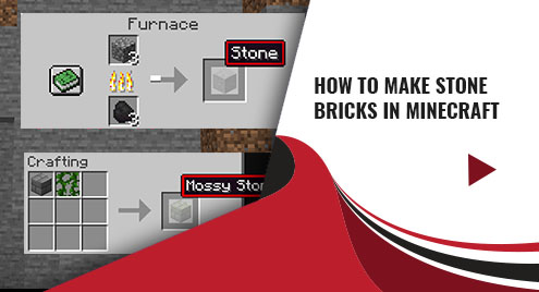 minecraft mossy stone brick recipe