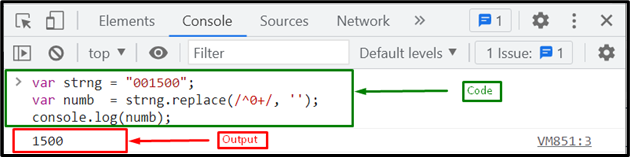 How To Remove Leading Zeros From A String In JavaScript