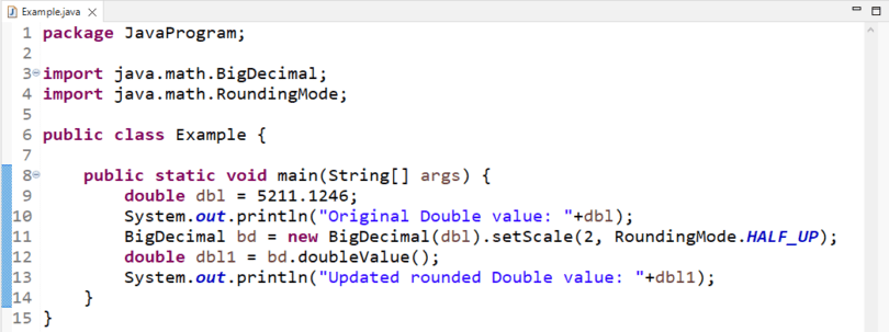 How to Round a Double to two Decimal Places in Java