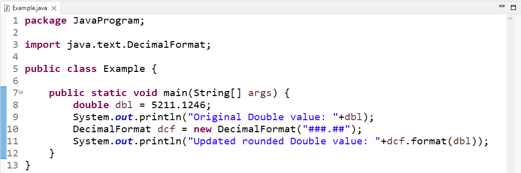 How to Round a Double to two Decimal Places in Java