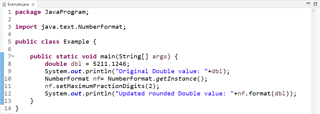java convert string to double with 2 decimal places