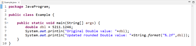 How to Round a Double to two Decimal Places in Java