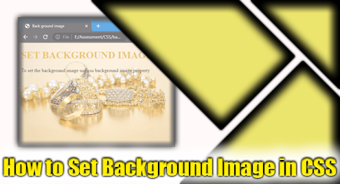 How to Set Background Image in CSS