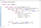 How to Sort an Array in Java Without Using the sort() Method – Linux Hint