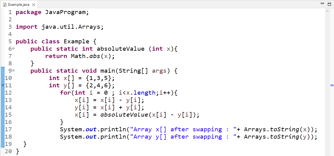 How To Swap Arrays In Java DevsDay ru