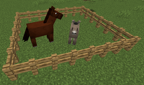 How to breed a mule in Minecraft