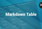 Markdown Table