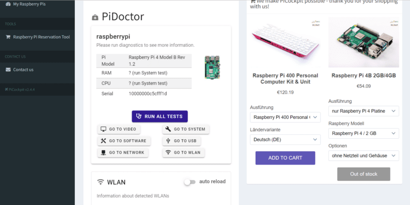 Monitor And Control Your Raspberry Pi Through PiCockpit