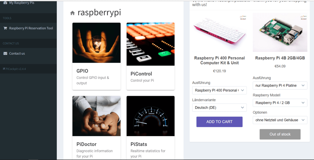 Monitor And Control Your Raspberry Pi Through PiCockpit