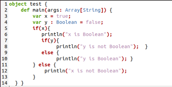 Scala Boolean 7