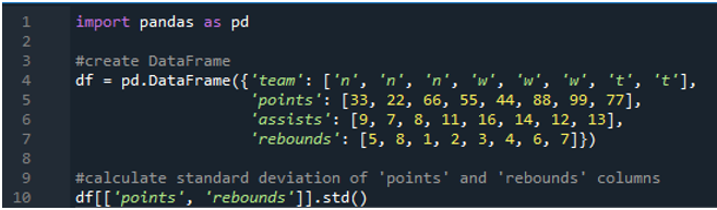 pandas-standard-deviation-linux-consultant