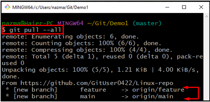 how-to-pull-all-branches-in-git