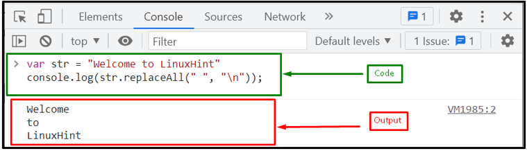 How To Replace Space With New Line In JavaScript