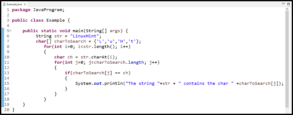 How To Check If A String Contains Character In Java