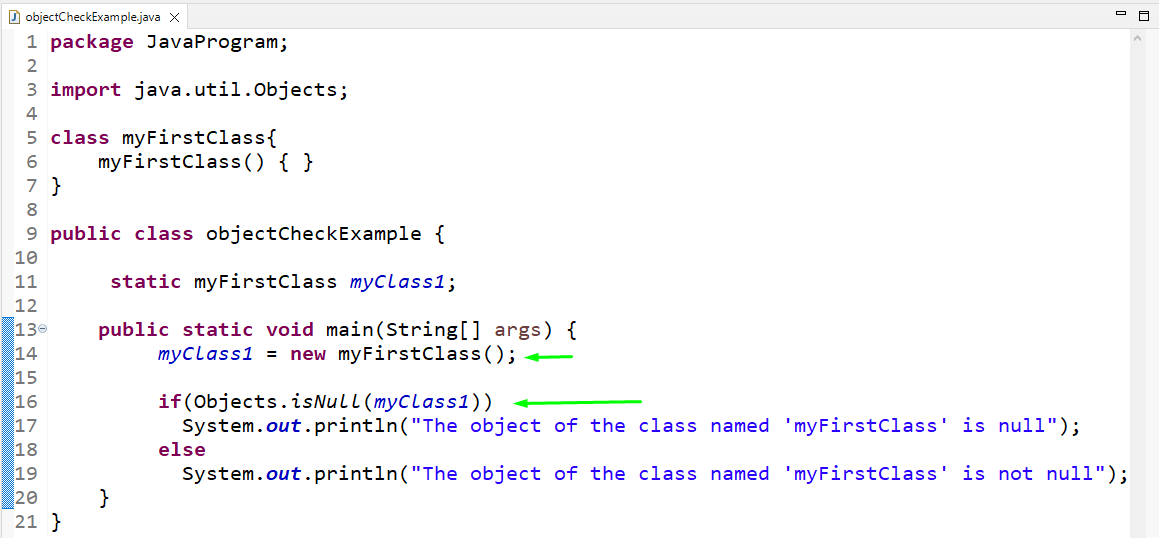 How To Check If An Object Is Null In Java