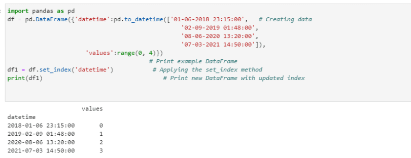 pandas-datetimeindex