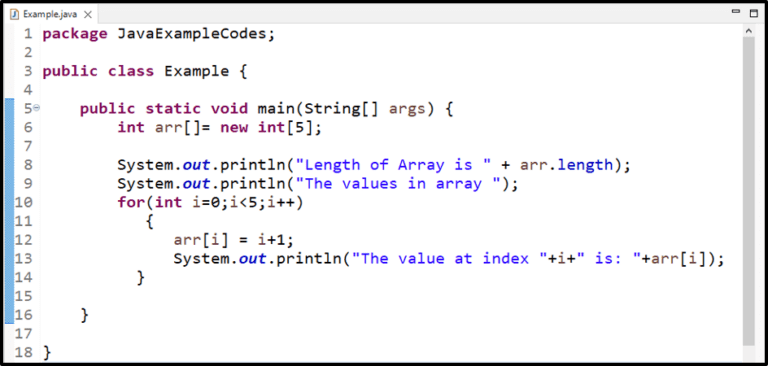 How To Initialize An Empty Array In Java