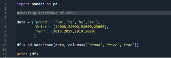 pandas-sort-index