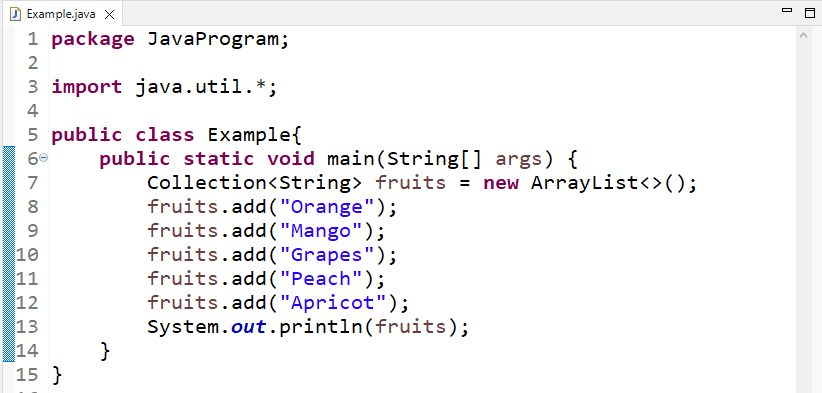 Uplifted plukke Udtale How to Create an ArrayList in Java