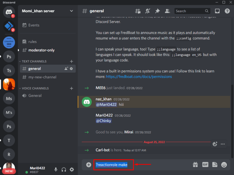 How to Get Reaction Roles on Discord with Carl Bot