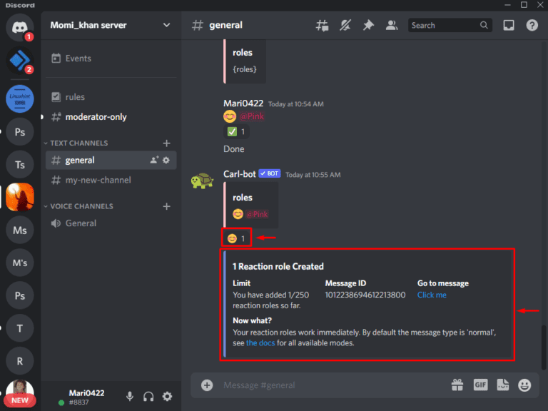 How to Get Reaction Roles on Discord with Carl Bot