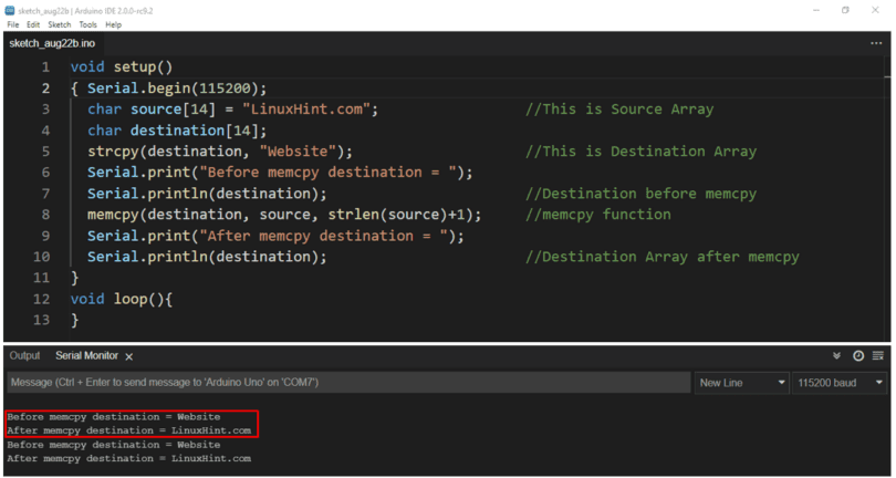 structure assignment vs memcpy