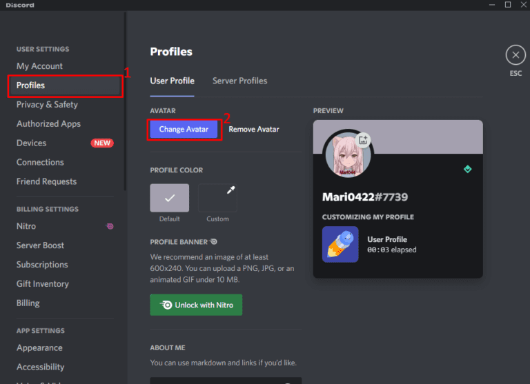 How to Make an Invisible Profile Picture on Discord