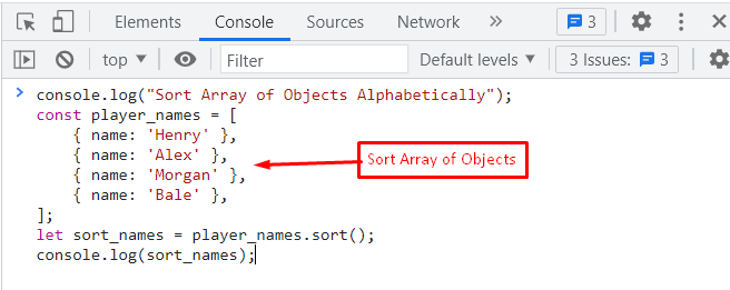 How To Sort Array Of Objects Alphabetically In JavaScript