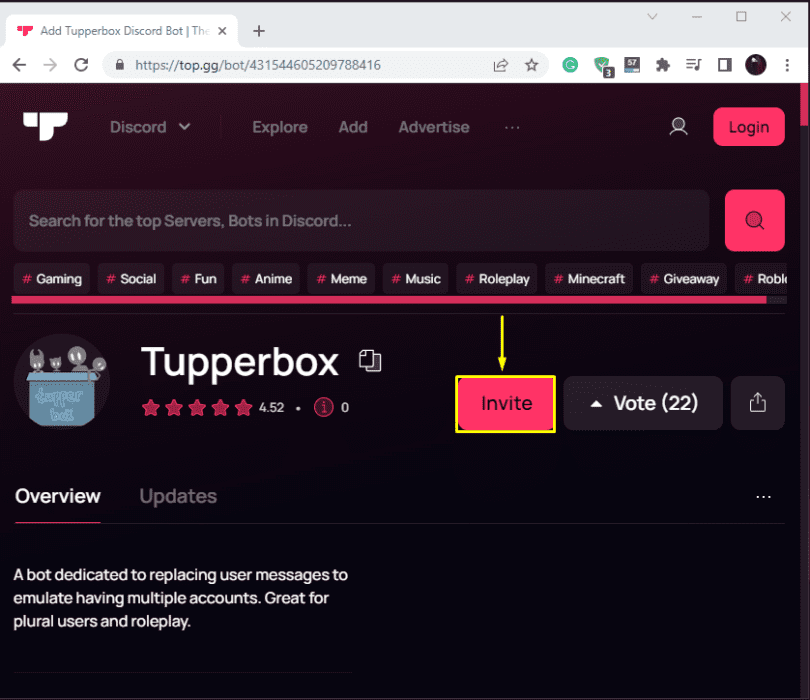 tupperbox app
