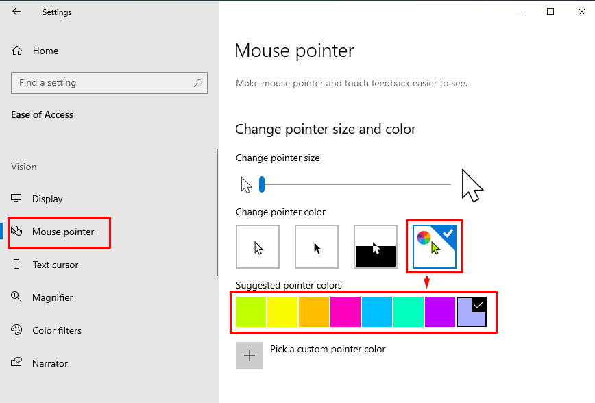 How To Change The Colour Of Your Cursor Worksbda