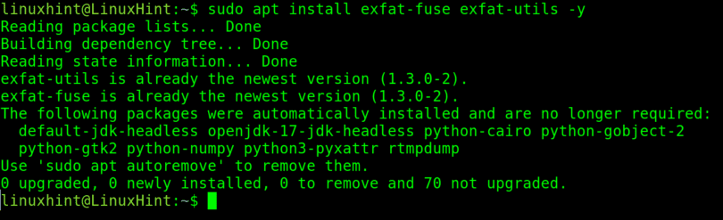 How To Read exFAT Partitions in Linux