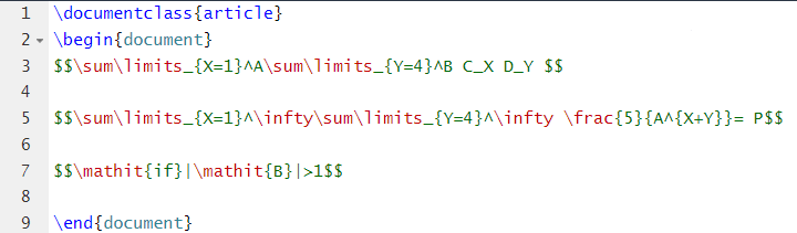 How to Create and use summation symbol in LaTeX – Linux Consultant