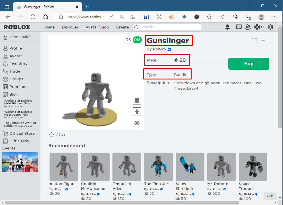 Các gói vật phẩm phần thân được ưa chuộng nhất trên Roblox Avatar Shop: Để trở nên độc đáo và phong cách hơn trong Roblox, hãy truy cập Roblox Avatar Shop và khám phá các gói vật phẩm phần thân được ưa chuộng nhất. Bạn sẽ được trang bị những trang phục mới nhất và tăng cường sức mạnh cho nhân vật của mình.