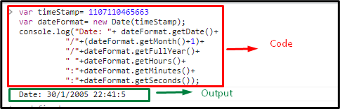 How To Convert Timestamp To Date Format In Javascript