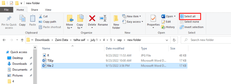 how-to-select-multiple-files-in-a-laptop