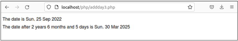 how-to-add-days-with-the-date-in-php