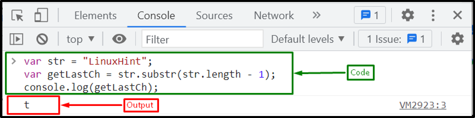 How To Get Last Character Of String In JavaScript DevsDay ru